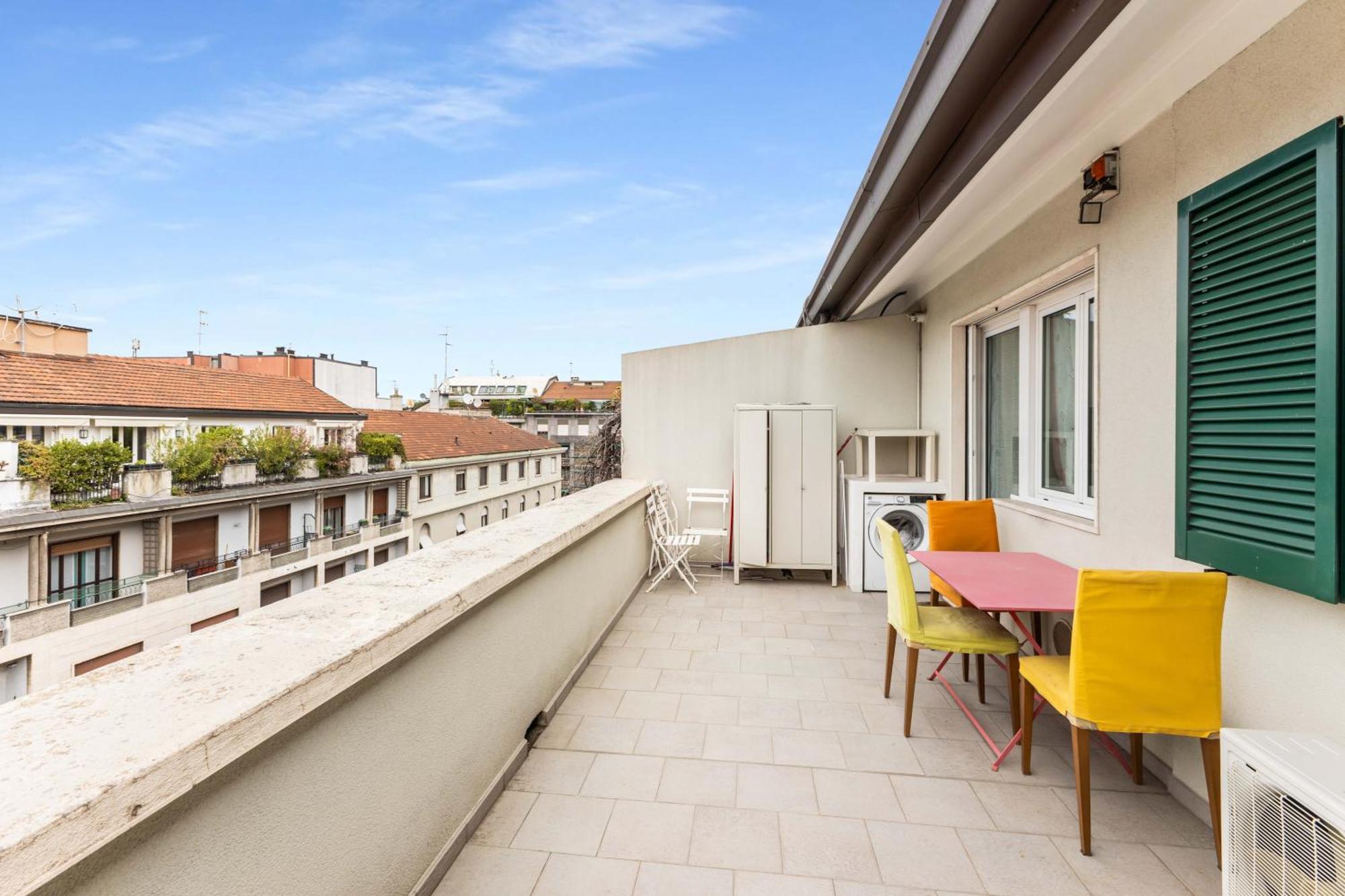 Terrazze Milano - Porta Romana Con Vista Eksteriør bilde